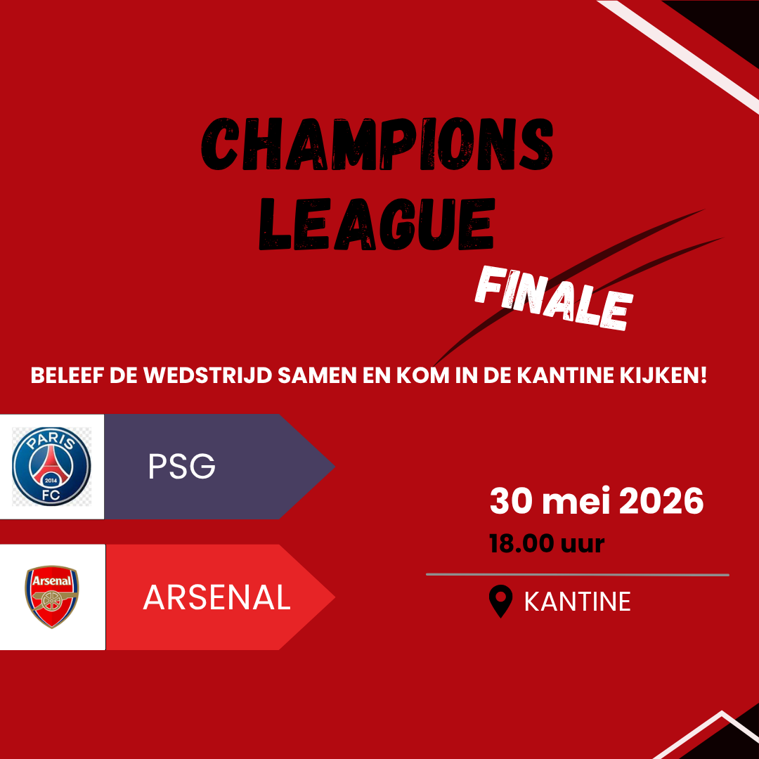 Champions League finale 30 mei