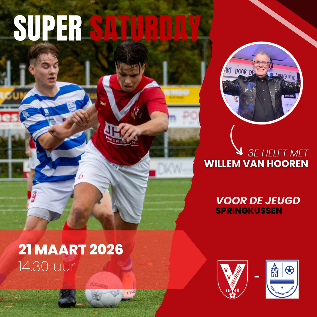 Super Saturday zaterdag 21 maart