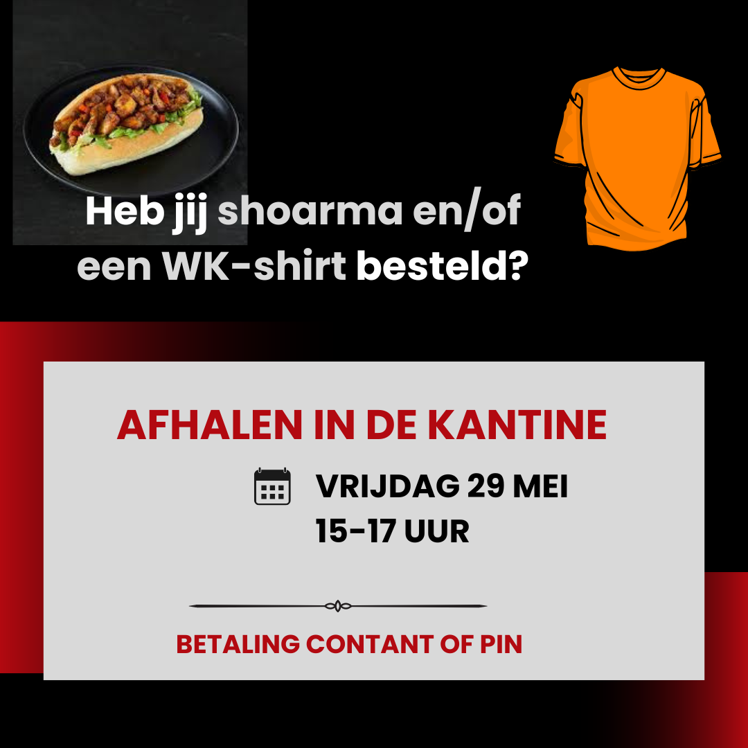 Afhalen bestelling