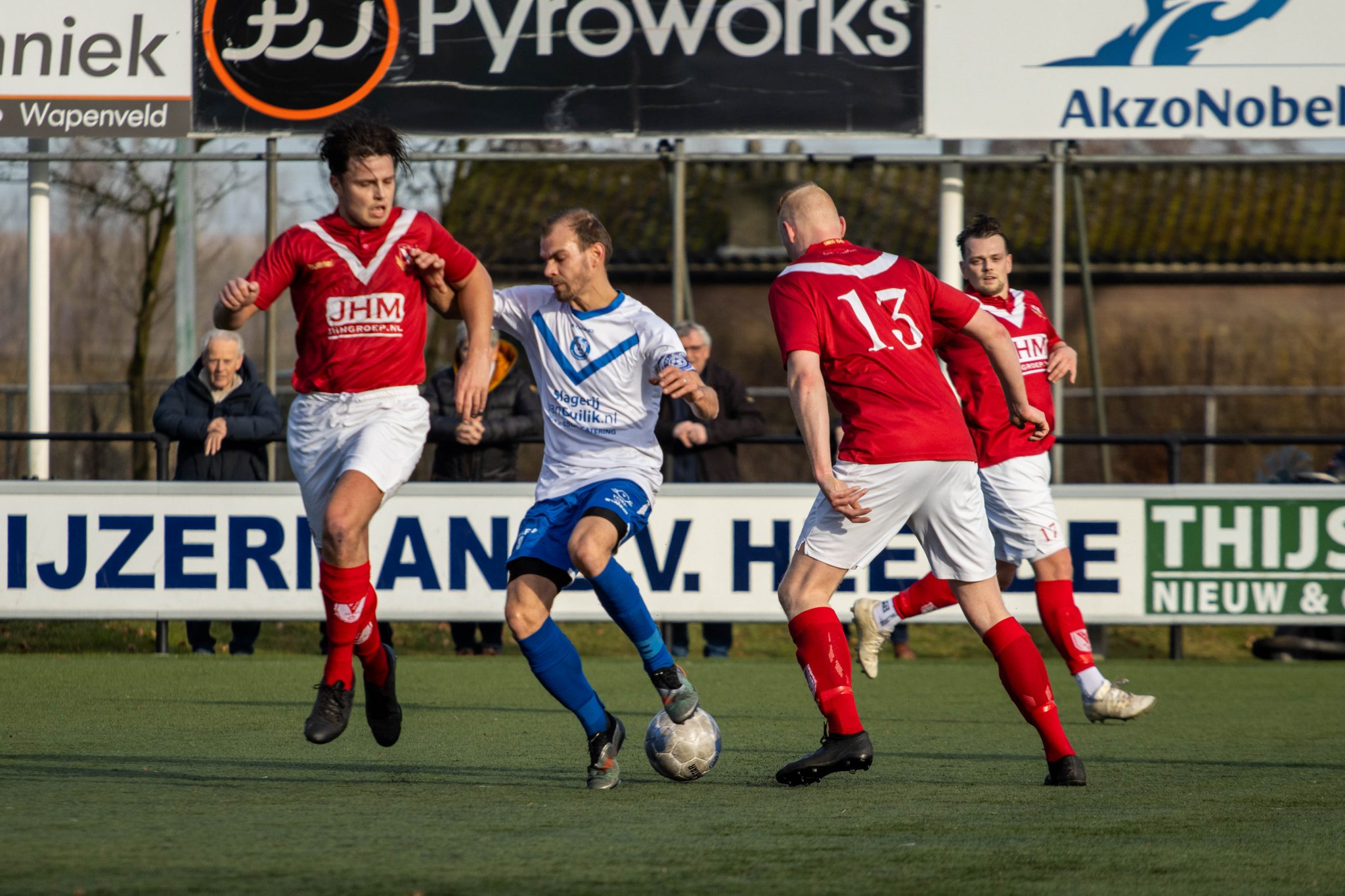 Gehavend Hulshorst verliest in Wapenveld
