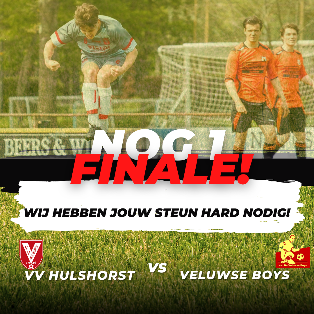 Nog 1 finale....