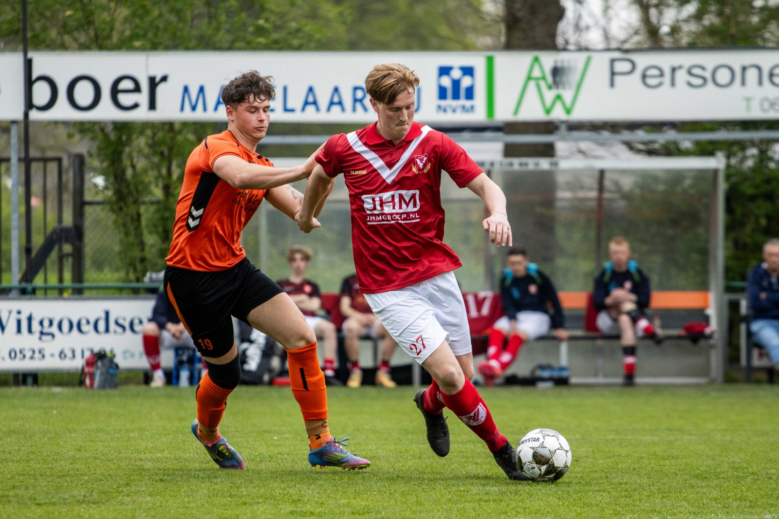 Hulshorst en DSV '61 blijven steken in een doelpuntloos gelijkspel