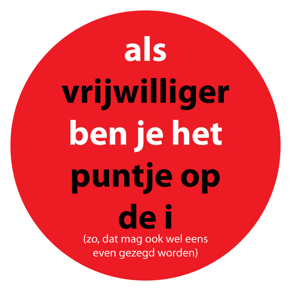 Vrijwilligersavond