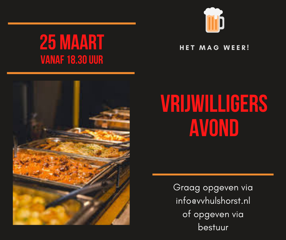 Vrijwilligersavond